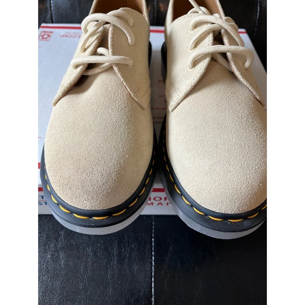 Dr. Martens 1461 Iced Suede‎ Oxford  Parchment Beige